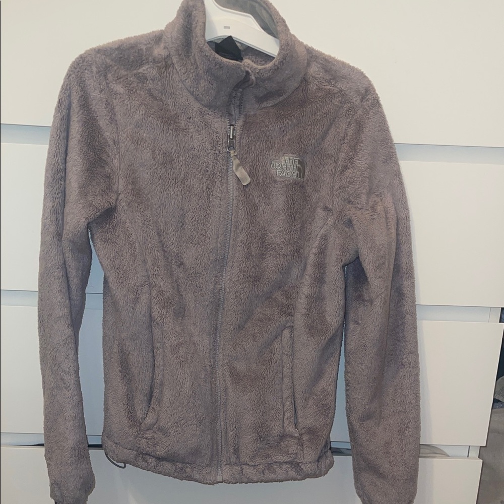 The North Face Fleece Jacket in grey XS